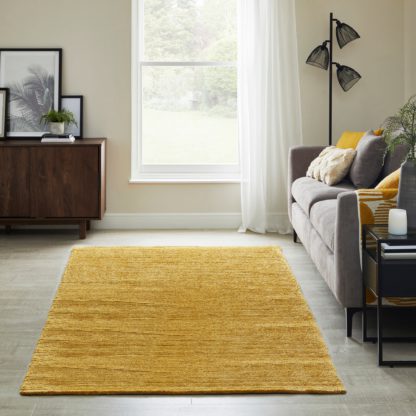 An Image of Cord Rug Gold