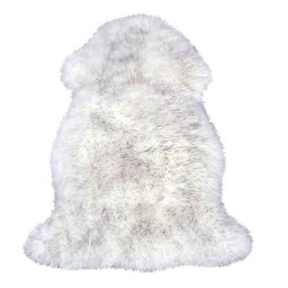 An Image of Single Pelt Sheepskin Rug Navy