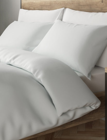 An Image of M&S Cotton Blend Non-Iron Duvet Cover