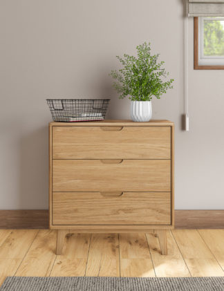 An Image of M&S Nord 3 Drawer Chest