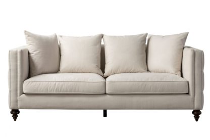An Image of Ascot Three Seat Sofa - Calico