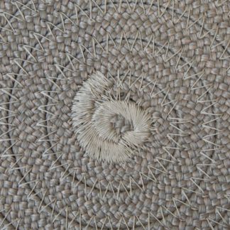 An Image of Cane-line Circle Rug, Taupe