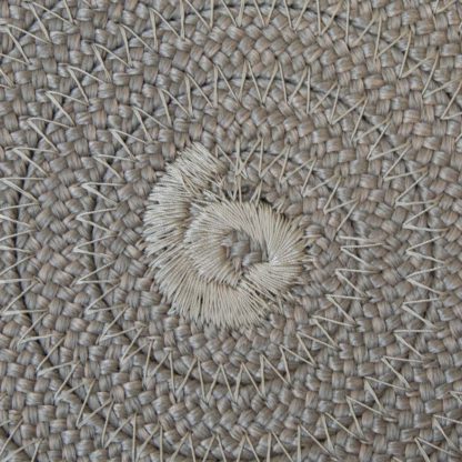 An Image of Cane-line Circle Rug, Taupe