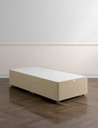 An Image of M&S Classic firm top 1+1 drawer divan 3ft