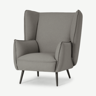 An Image of Linden Accent Armchair, Flavio Grey