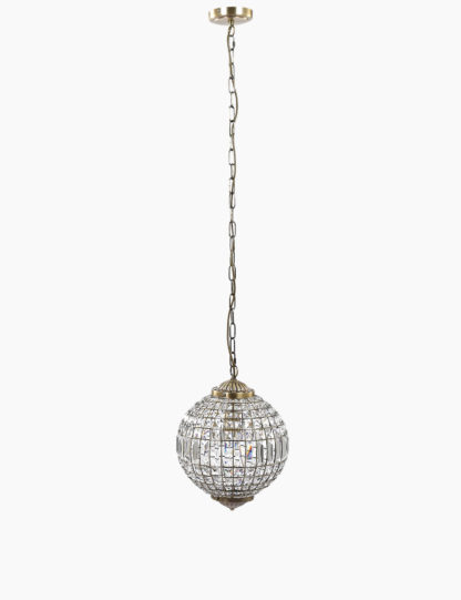 An Image of M&S Gem Ball Medium Pendant Light