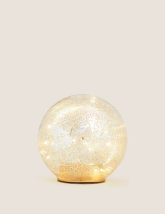An Image of M&S Small Light Up Orb Room Decoration