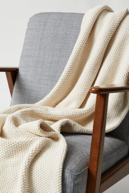 An Image of Rib Knit Throw