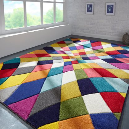 An Image of Samba Rug MultiColoured