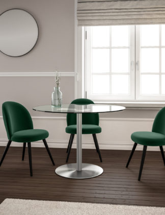 An Image of M&S Huxley Large Round Dining Table