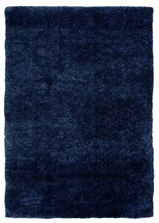 An Image of Homemaker Supersoft Shaggy Rug - 160x230cm - Navy