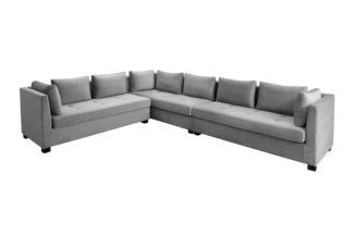 An Image of Berkley Large Left Hand Corner Sofa - Dove Grey