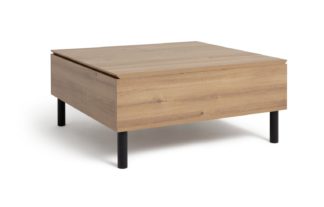 An Image of Habitat Loft Living 3 Drawer Coffee Table - Oak