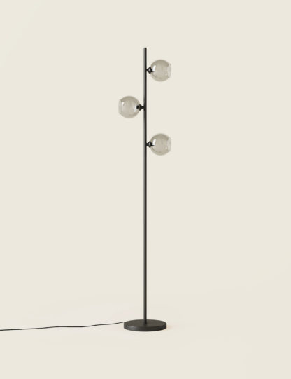 An Image of M&S 3 Light Globe Floor Lamp