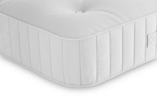 An Image of M&S Essential Cotton 325 Open Coil Spring Medium Mattress