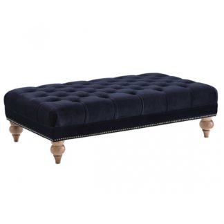 An Image of Ullswater Velvet Footstool