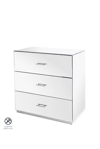 An Image of Harper Chest of Drawers – Silver Details