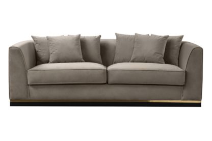 An Image of Pino Three Seat Sofa - Taupe
