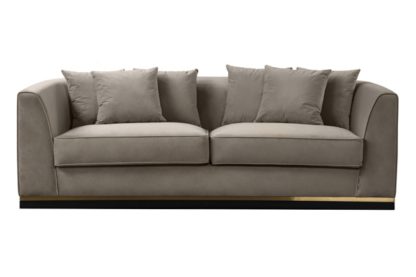 661b490df4c9f119fea5f6437a75c56ab62a2ea30d1bc3af77a34cc30cfb7e42.jpg An Image of Pino Three Seat Sofa - Taupe
