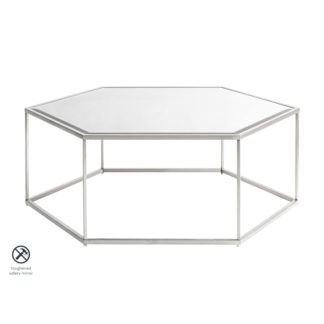 An Image of Alveare Silver Coffee Table
