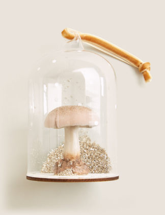 An Image of M&S Large Toadstool Cloche Hanging Decoration