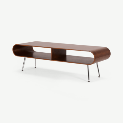 6f8b1405b681d1e574f8f5cae010199304ce0c1964d88afebdc3b1d30087d1b0.png An Image of Hooper TV Stand, Walnut