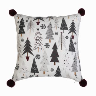 An Image of Christmas Tree Cushion - 45x45cm