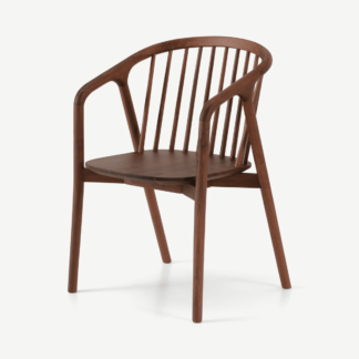 An Image of Tacoma Carver Dining Chair, Walnut