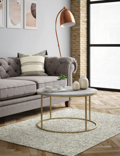 An Image of M&S Farley Round Coffee Table