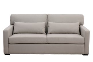An Image of Slater Three Seat Sofa - Dove Grey