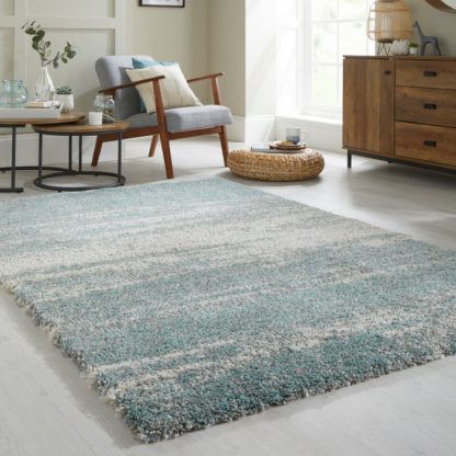 An Image of Reza Ombre Rug Reza Ombre Blue