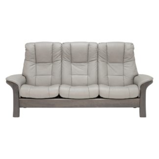 An Image of Stressless Windsor High Back 3 Seater, Choice of Leather