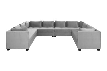 An Image of Berkley Super Lounge Suite - Dove Grey