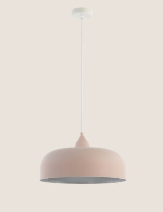 An Image of M&S Finn Metal Oversized Pendant Light