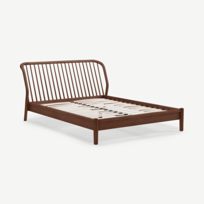 An Image of Tacoma Double Bed, Walnut