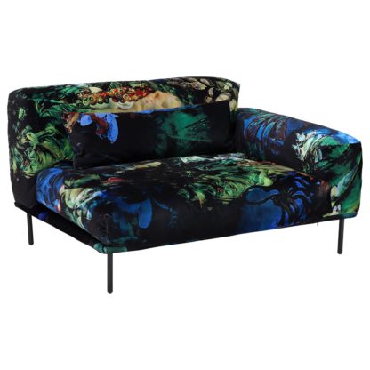 An Image of Timothy Oulton Sectional Studio Left Handed End Corner, Acid Jungle