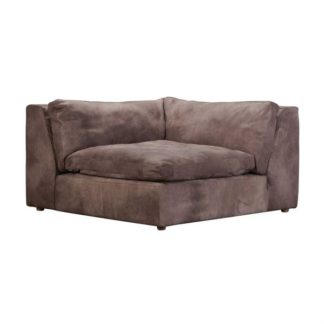 An Image of Timothy Oulton Zenna Small Sectional Corner, Safari Charcoal