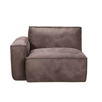 An Image of Timothy Oulton Nirvana Leather Medium Sectional 1 Seater