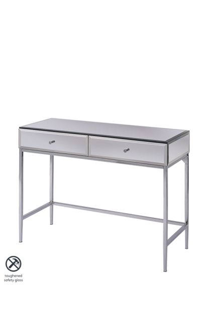 An Image of Stiletto Toughened Mirror Console Table