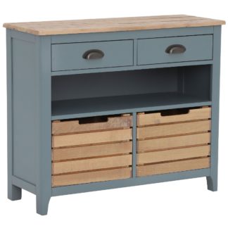 An Image of Craster Console Table, French Grey