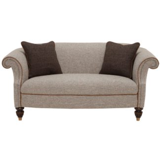 An Image of Harris Tweed Bowmore Petit Snuggle Chair - Barker & Stonehouse