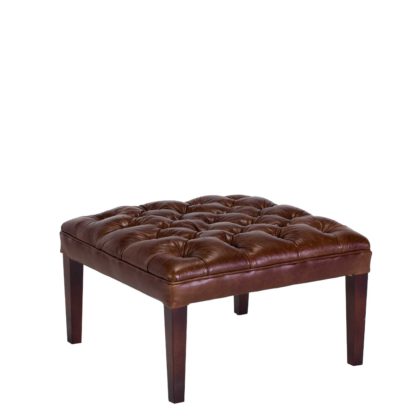 8ccd05e894189a8195ba571ab1de4bc2ba1e8a0ba4a57a6e1990690d30c61af4.jpg An Image of Harris Tweed Mackenzie Stool, Leather