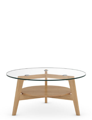 An Image of M&S Nord Round Coffee Table