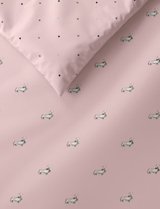 An Image of M&S Margo Sausage Dog Bedding Set