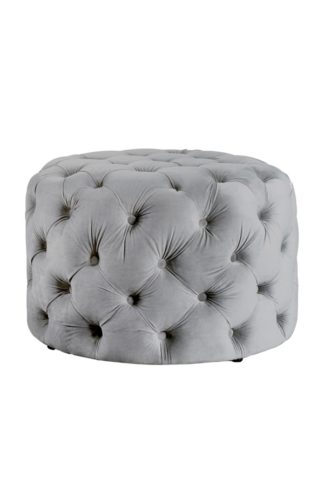 An Image of Nevia Ottoman - Dove Grey