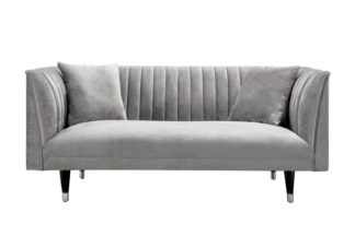 An Image of Baxter Two Seat Sofa - Dove Grey