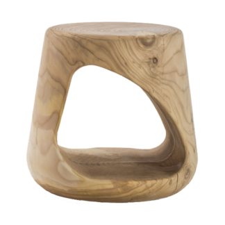 An Image of Riva 1920 Geppo Wooden Stool, Cedar