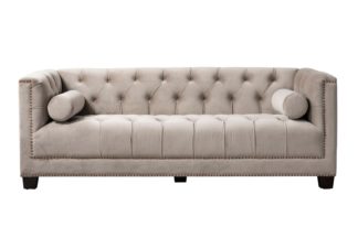 An Image of Bankes Three Seat Sofa - Taupe