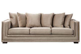 An Image of Holburn Three Seat Sofa - Taupe