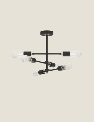 An Image of M&S Lennox Multi-light Cluster Ceiling Light